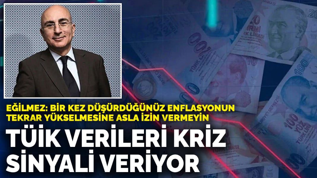Eğilmez: Bir kez düşürdüğünüz enflasyonun tekrar yükselmesine asla izin vermeyin