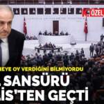 Meal sansürü Meclis’ten geçti