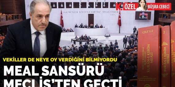 Meal sansürü Meclis’ten geçti