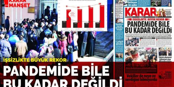İşsizlikte büyük rekor: Pandemide bile bu kadar değildi
