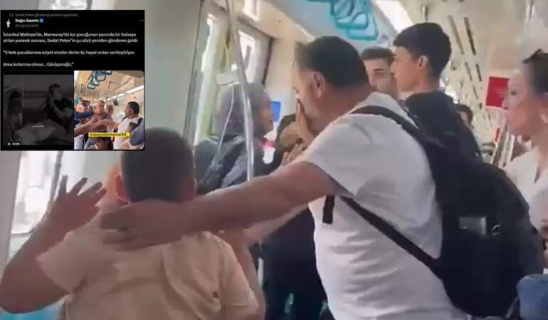 Sedat Peker’in retweeti gündem oldu! Marmaray’daki yumruklu kavga sosyal medyayı ayağa kaldırdı
