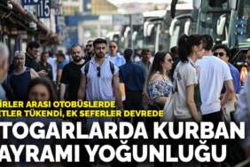 Otogarlarda Kurban Bayramı yoğunluğu: Şehirler arası otobüslerde biletler tükendi, ek seferler devrede