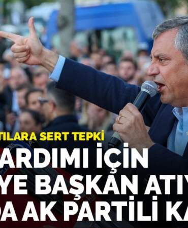 Özel’den gözaltılara sert tepki: Seçim yardımı için Silivri’ye başkan atıyorsan, dışarıda AK Partili kalmaz