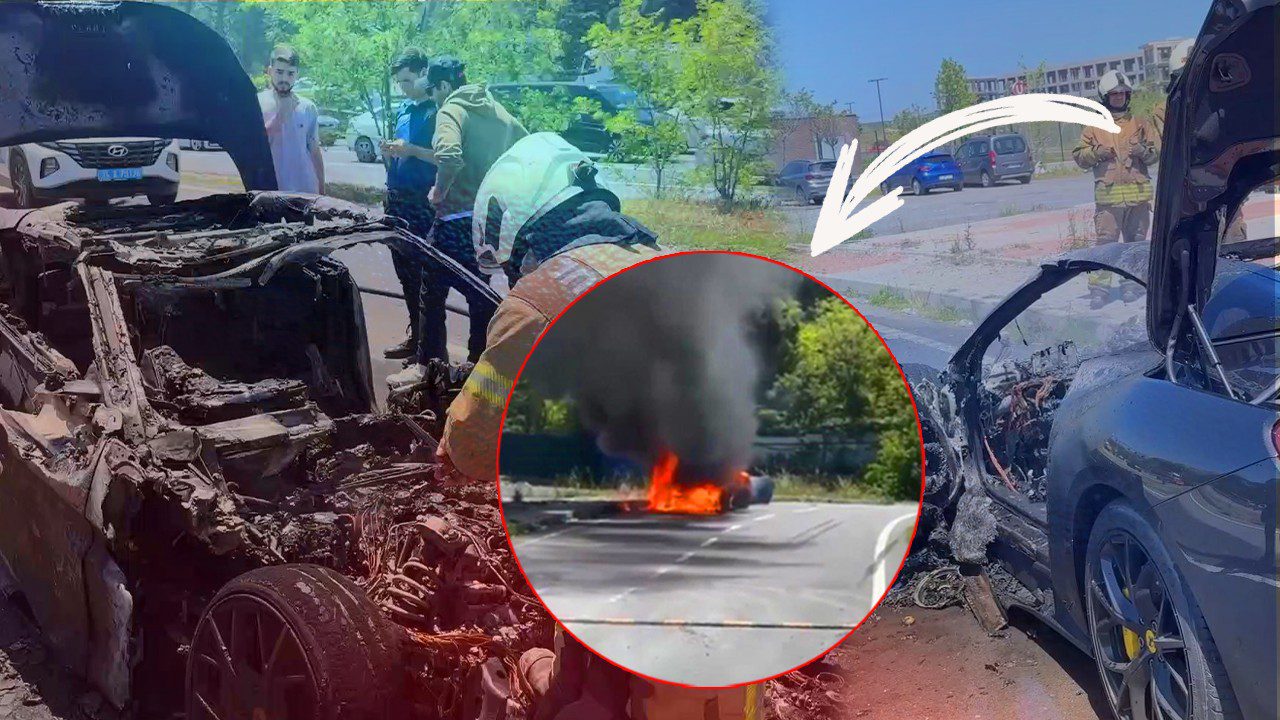 20 Milyonluk Otomobil Kül Olmuştu! Sürücü Serdar Adalı’nın Oğlu Ölümden Döndü