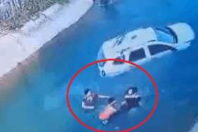 Adana’da Bir Cip Sulama Kanalına Düştü