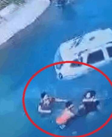 Adana’da Bir Cip Sulama Kanalına Düştü