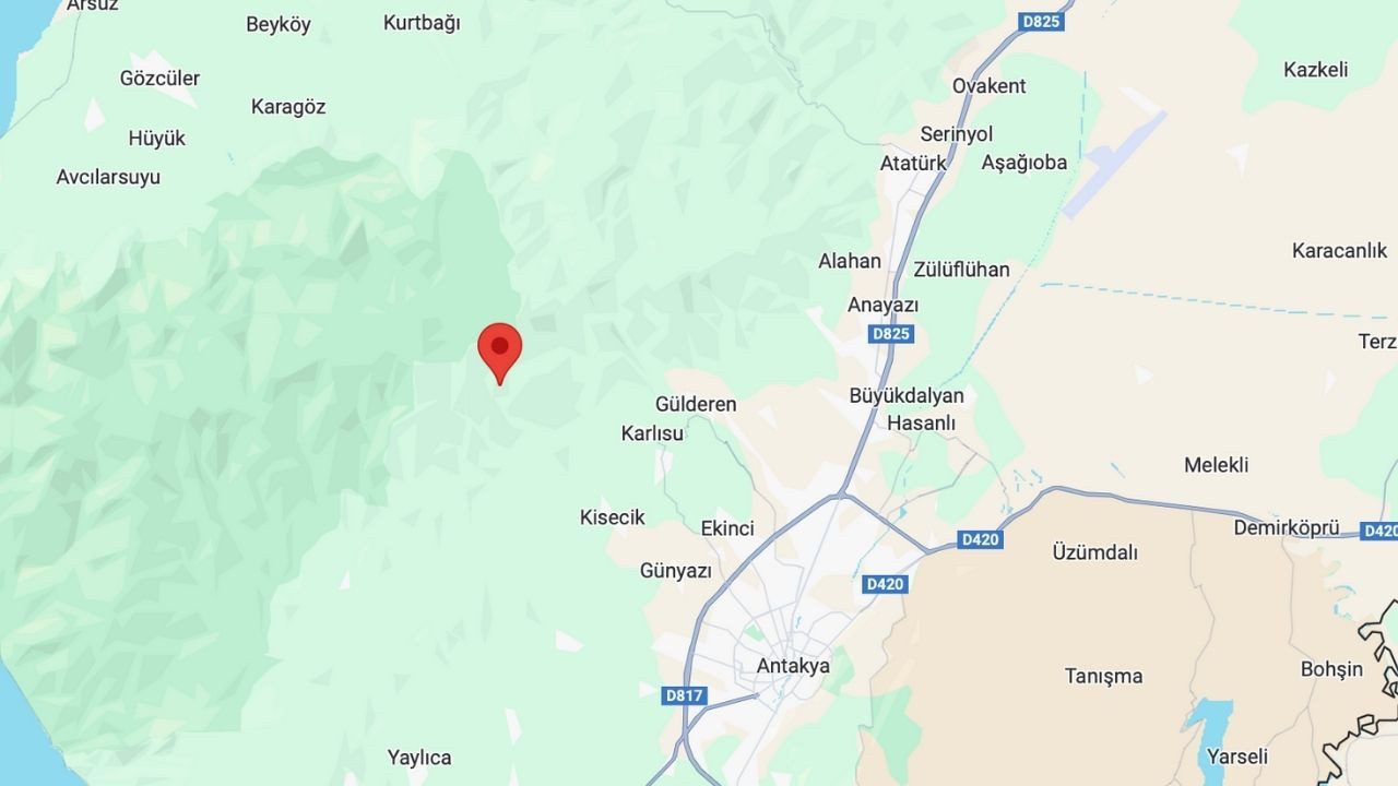 AFAD ve Kandilli Rasathanesi Açıkladı: Hatay’da Deprem!