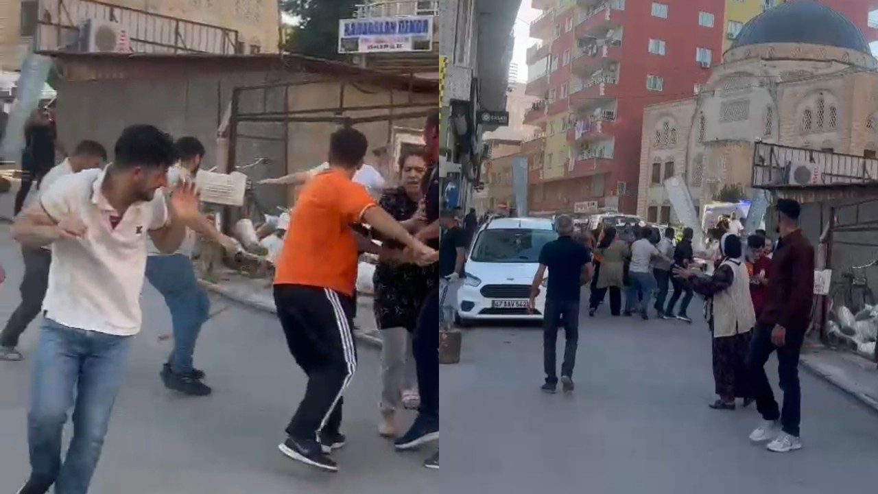 Alacak Verecek Meselesinde Ortalık Savaş Alanına Döndü: Taşlar Sopalar Havada Uçuştu