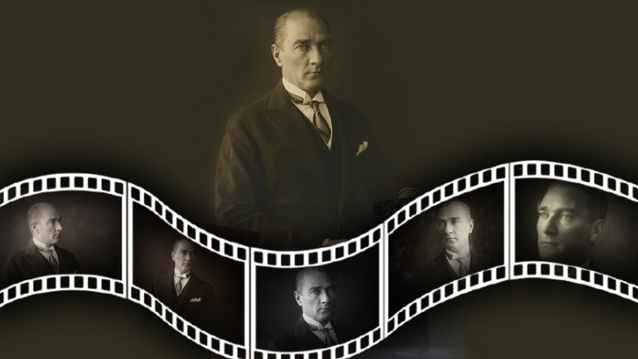 Atatürk’ün Stüdyo Fotoğraf Çekiminde, Videosu da Olduğu Ortaya Çıktı! Bilinmeyen Kareler, Eşsiz Görüntüler…