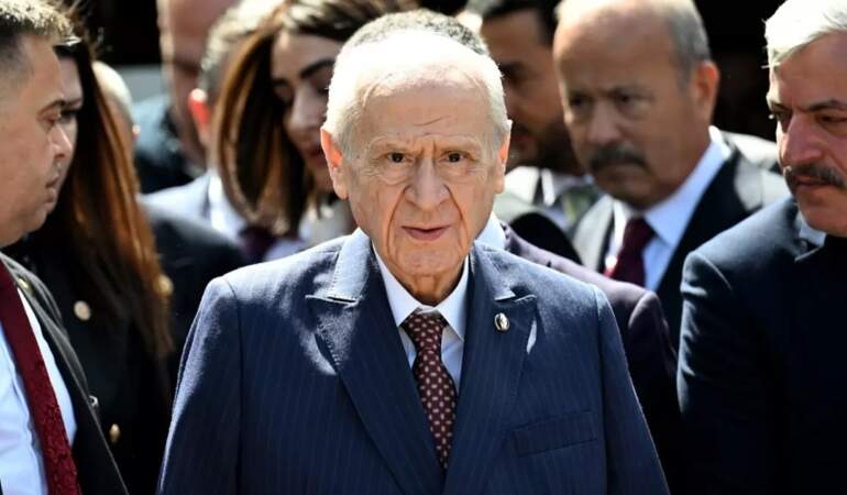 Bahçeli Partilileriyle Bir Araya Geldi