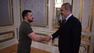 Bakan Hakan Fidan Ukrayna’da Zelenskiy ile Görüşecek