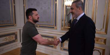 Bakan Hakan Fidan Ukrayna’da Zelenskiy ile Görüşecek