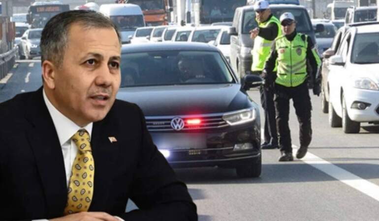 Bakan Yerlikaya Detayları Açıkladı! Trafik Cezaları Sil Baştan: Bunları Yapanlar Yandı!
