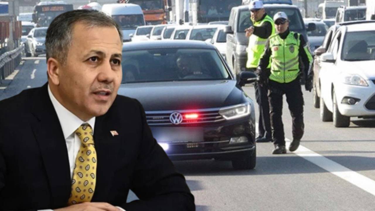 Bakan Yerlikaya Detayları Açıkladı! Trafik Cezaları Sil Baştan: Bunları Yapanlar Yandı!