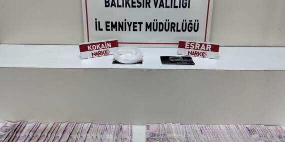 Balıkesir’de Uyuşturucu Operasyonu: 2 Tutuklama