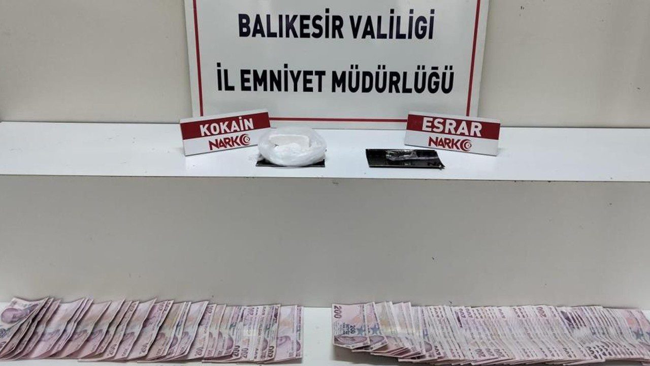 Balıkesir’de Uyuşturucu Operasyonu: 2 Tutuklama