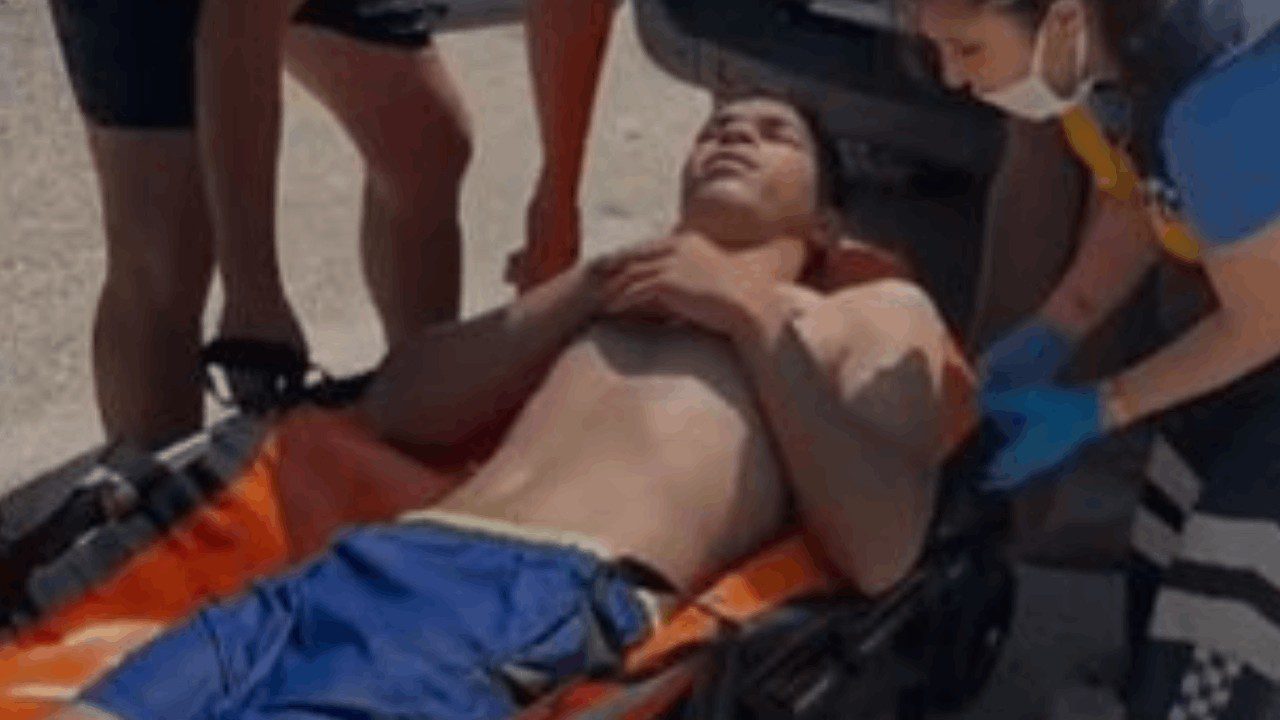 Boğulmak Üzereyken Kurtarıldı