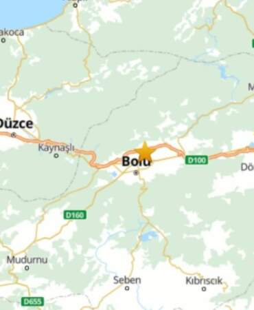 Bolu’da Gece Yarısı Korkutan Deprem