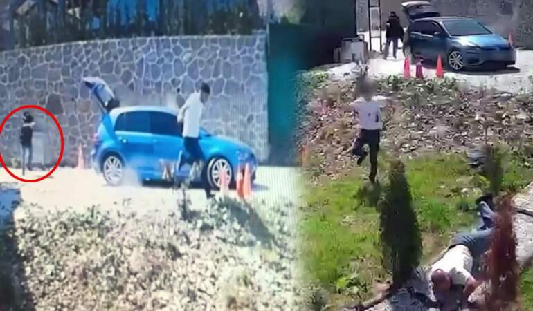 Bungalovda ‘Maskeli’ Facia! Tatilde Cehennemi Yaşadılar! Her Detayı Korkunç… O Anlar Kamerada