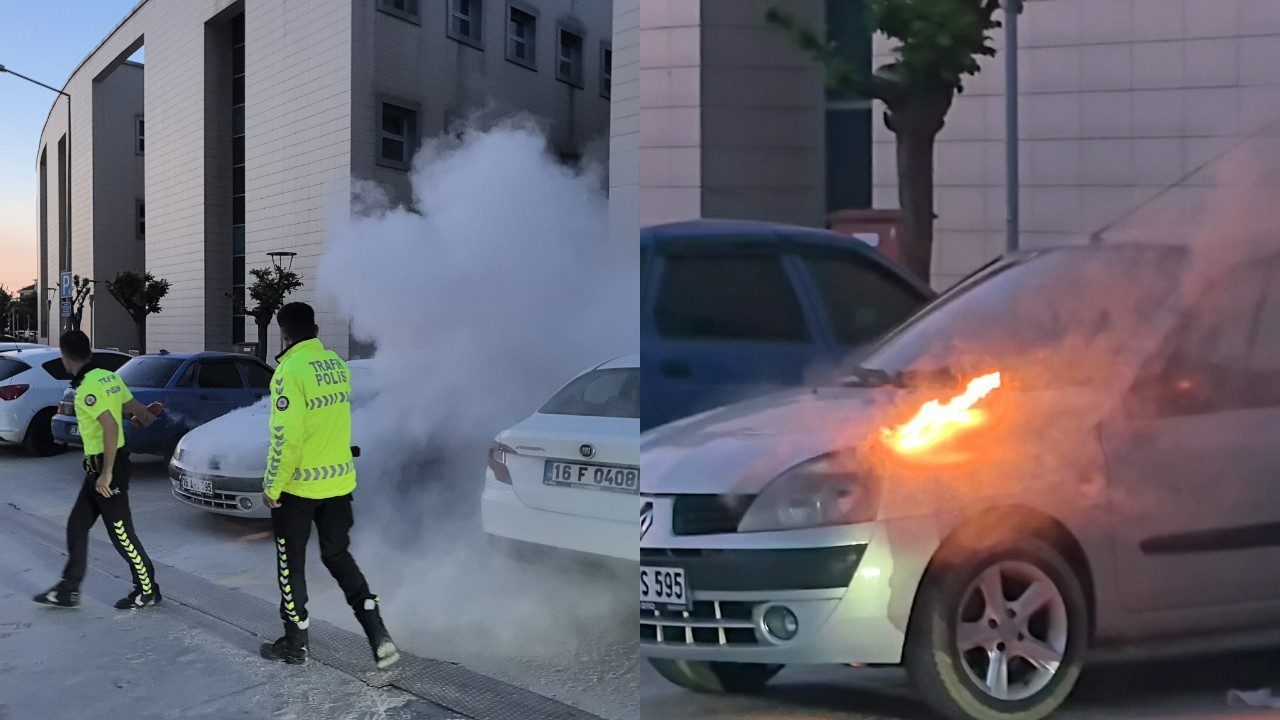 Bursa’da Devlet Hastanesinde Korkutan Yangın