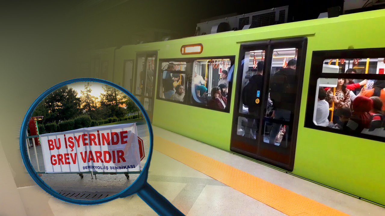 Bursa’da Büyük Ulaşım Krizi! İşçiler Greve Gitti, Metro Stajyerlere Kaldı