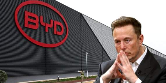 BYD Piyasanın Yeni Gözdesi Olacak! Elon Musk Kenara Koyuldu, Tesla Dibi Gördü