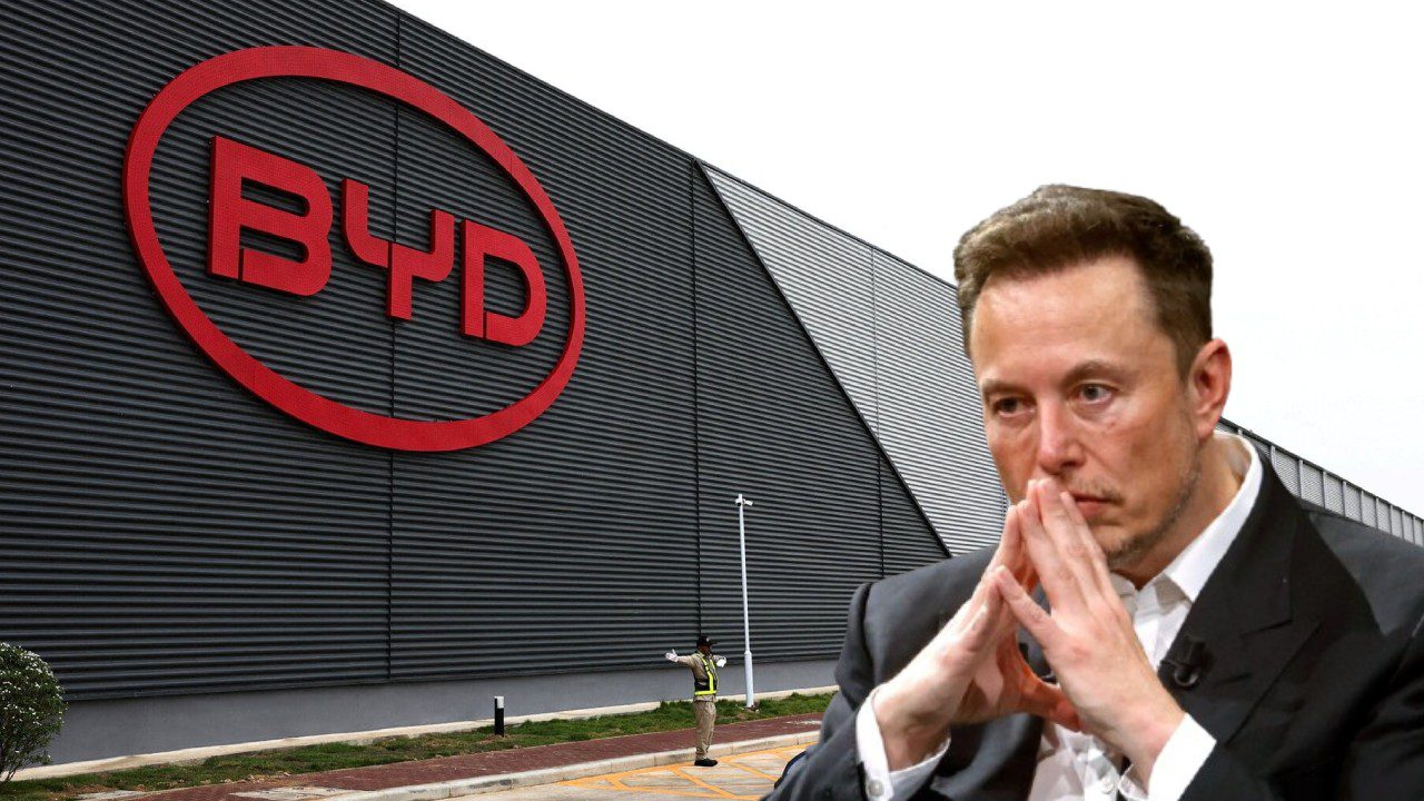 BYD Piyasanın Yeni Gözdesi Olacak! Elon Musk Kenara Koyuldu, Tesla Dibi Gördü