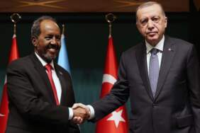 Cumhurbaşkanı Erdoğan, Somali Cumhurbaşkanı Mahmud ile Görüştü