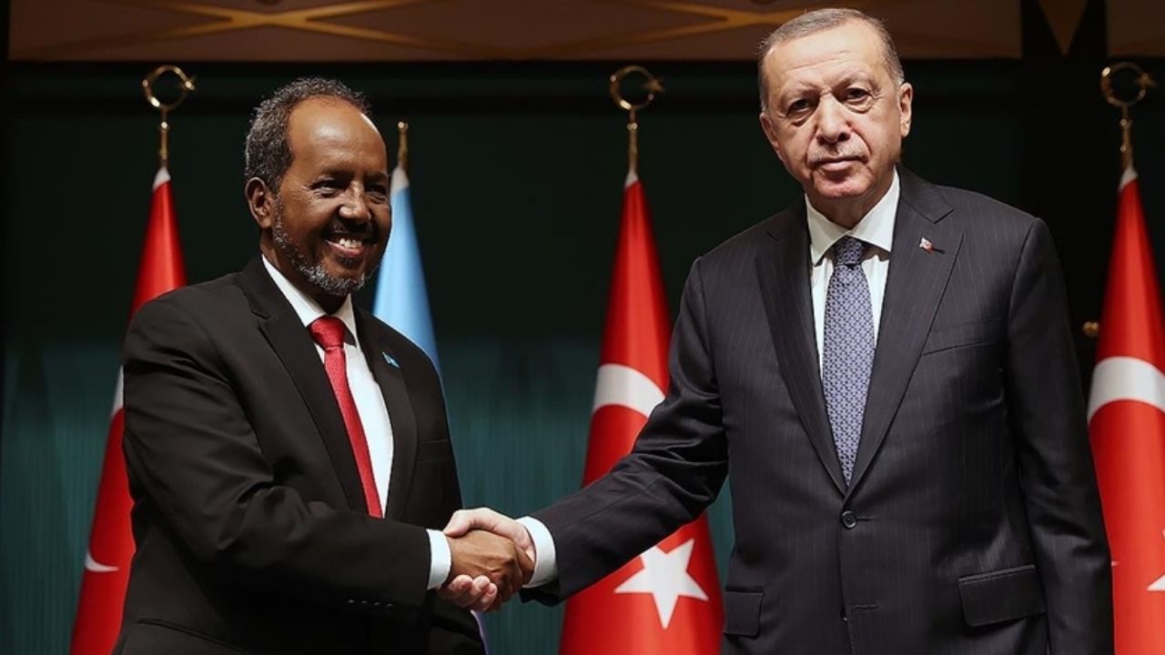 Cumhurbaşkanı Erdoğan, Somali Cumhurbaşkanı Mahmud ile Görüştü