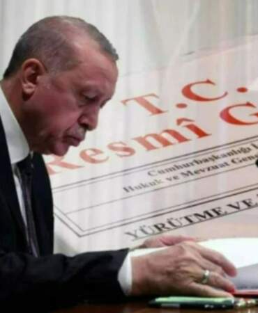 Cumhurbaşkanı İmzaladı! Atama ve Görevden Almalar Resmi Gazete’de