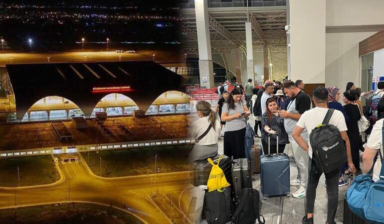Diyarbakır Havalimanı Pistinde Çatlak! Uçuşa Kapatıldı