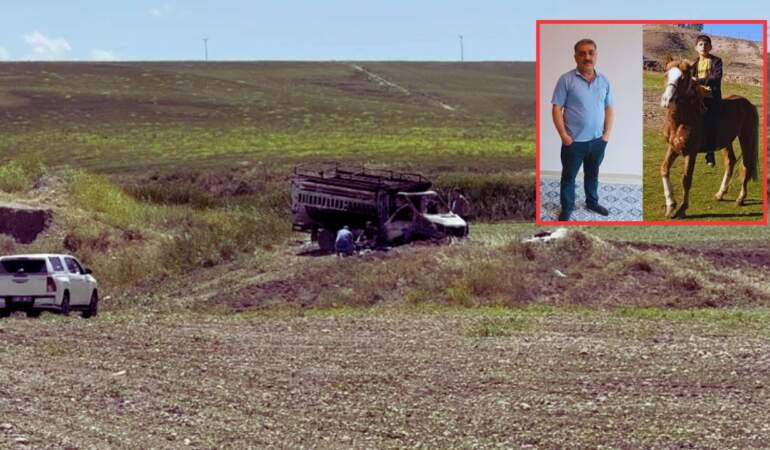Baba ile Oğlu Kamyonette Yakılmıştı! Korkunç Cinayette Düğüm Çözüldü