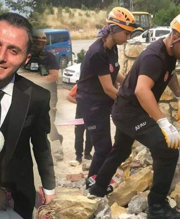 Düğün Salonunda Facia! Beton Yığınlarının Arasında Kaldılar: Doktor Öldü, Eşi Ağır Yaralı