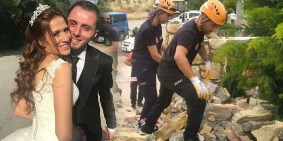 Düğün Salonunda Facia! Beton Yığınlarının Arasında Kaldılar: Doktor Öldü, Eşi Ağır Yaralı
