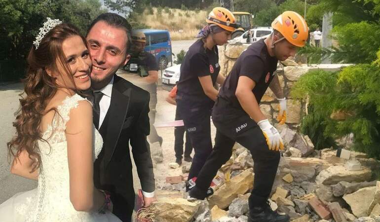 Düğün Salonunda Facia! Beton Yığınlarının Arasında Kaldılar: Doktor Öldü, Eşi Ağır Yaralı