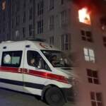 Esenyurt’ta Yangın Paniği: Alevlerden Kaçmak İçin 8. Kattan Atladı