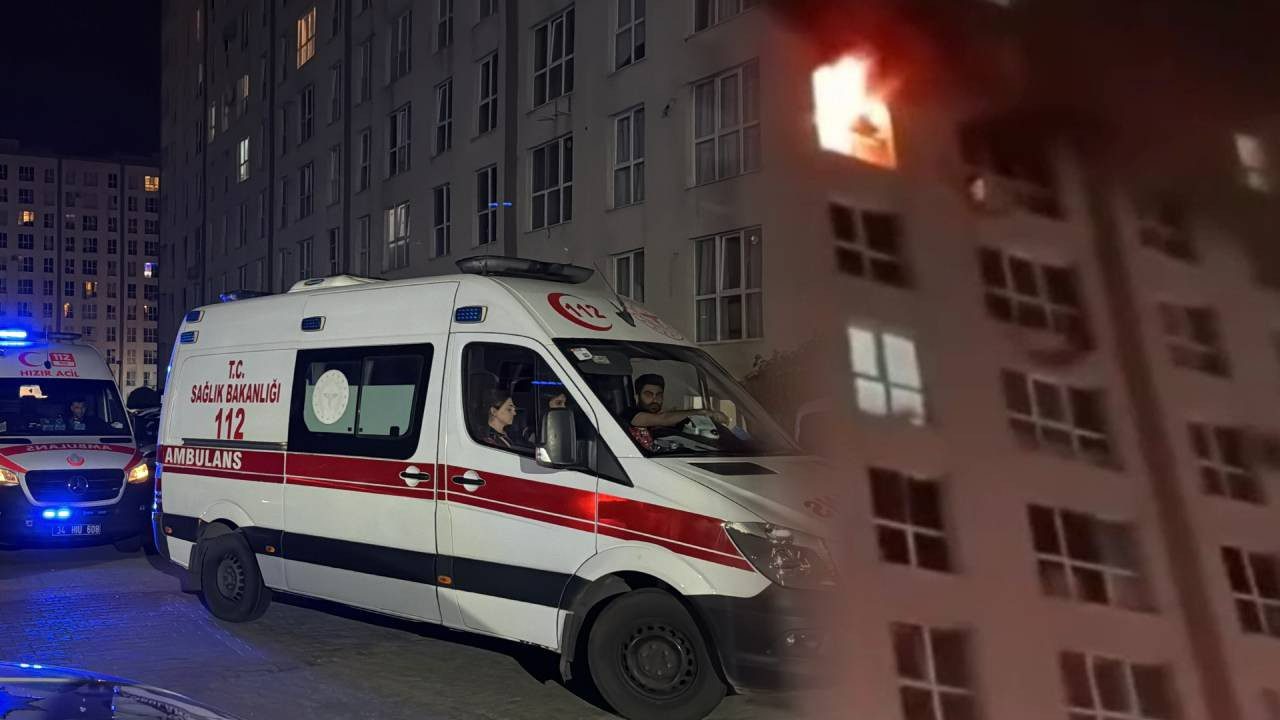 Esenyurt’ta Yangın Paniği: Alevlerden Kaçmak İçin 8. Kattan Atladı