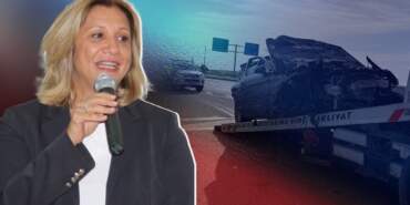Eski AKP’li Milletvekili ve Eşi Ölümden Döndü! Otomobilleri Bariyerlere Çarptı