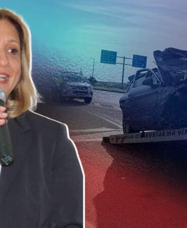 Eski AKP’li Milletvekili ve Eşi Ölümden Döndü! Otomobilleri Bariyerlere Çarptı