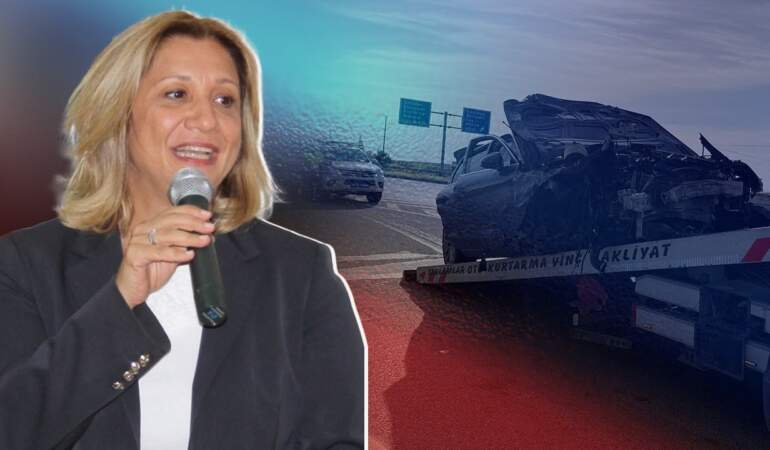 Eski AKP’li Milletvekili ve Eşi Ölümden Döndü! Otomobilleri Bariyerlere Çarptı
