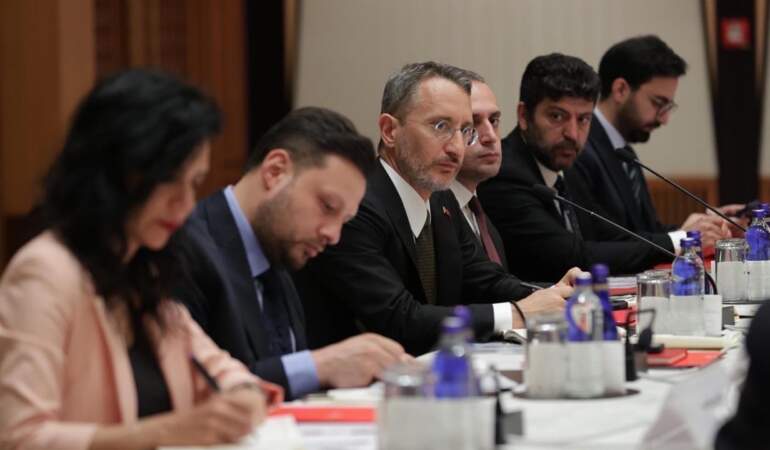 Fahrettin Altun, Bakanlık Basın Müşavirleriyle Bir Araya Geldi
