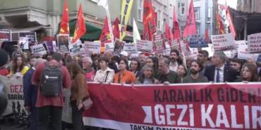 Gezi Eylemlerinin 12. Yılında Taksim’de Anma