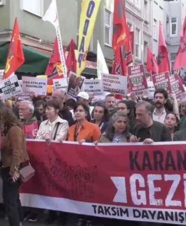 Gezi Eylemlerinin 12. Yılında Taksim’de Anma