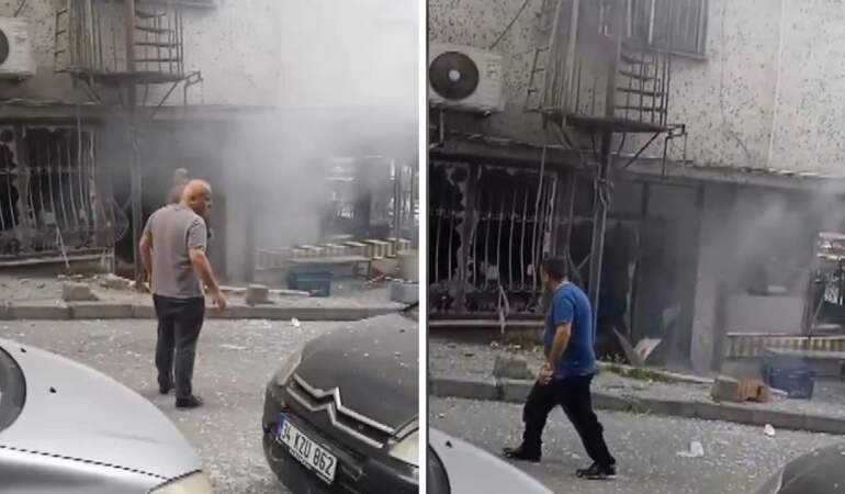 Güngören’de Korkutan Patlama