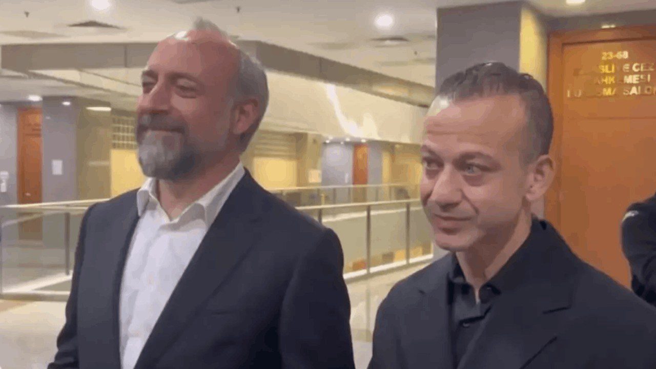Haklarında Hapis Cezası İstenen Halit Ergenç ve Rıza Kocaoğlu Adliyede