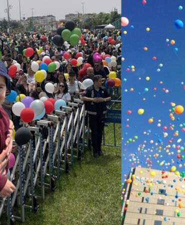 Her Şey Bir Çocuğun Dileği İçin… Ali Asaf’ın Balonları Gökyüzünde