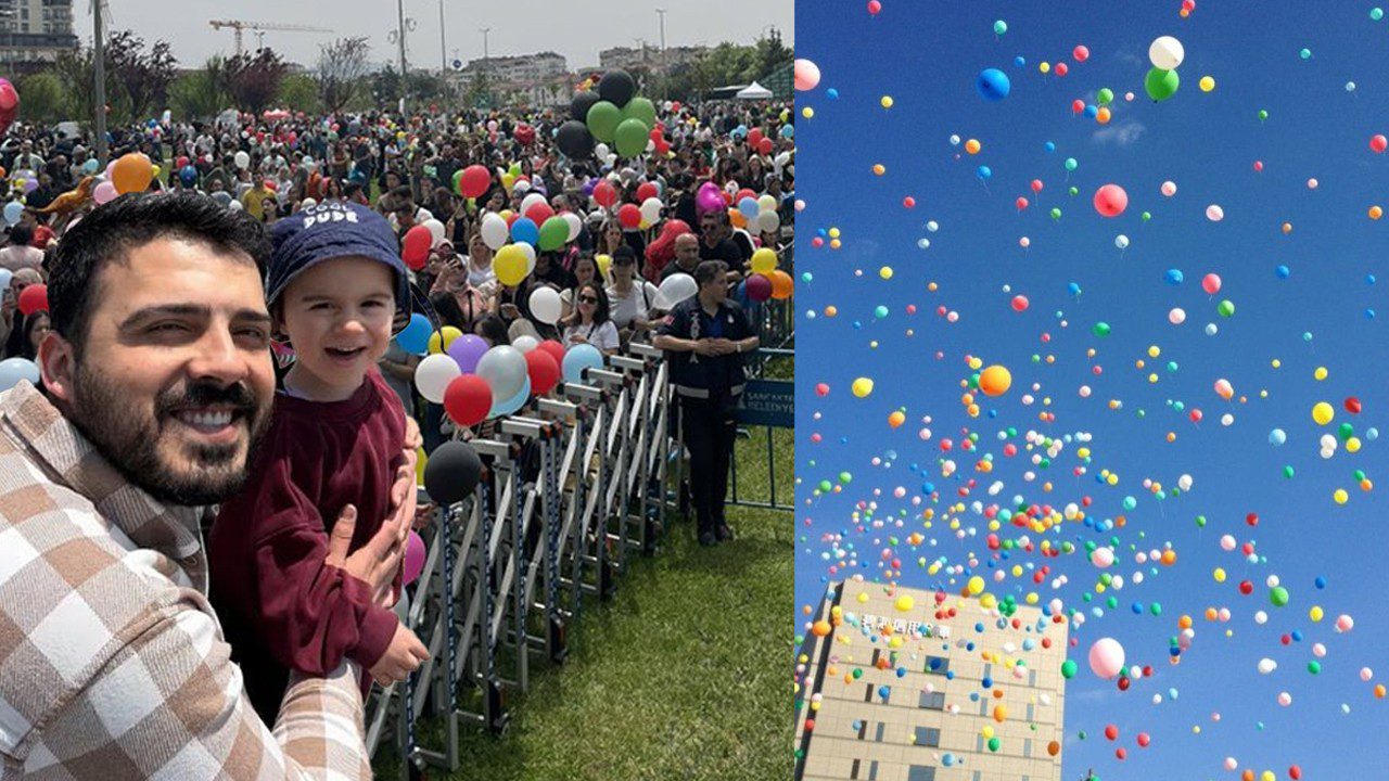 Her Şey Bir Çocuğun Dileği İçin… Ali Asaf’ın Balonları Gökyüzünde