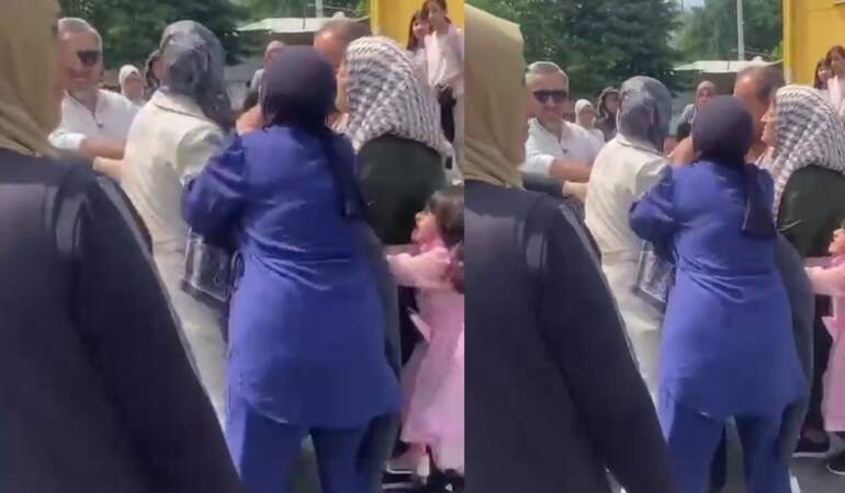 İlkokulda Korku Dolu Anlar… Veliler Birbirine Girdi