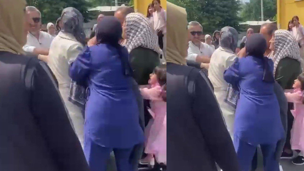 İlkokulda Korku Dolu Anlar… Veliler Birbirine Girdi