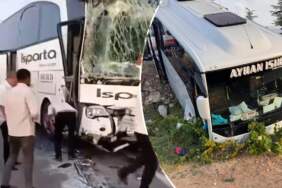 Isparta’da Can Pazarı! İki Yolcu Otobüsü Çarpıştı: Yaralılar Var